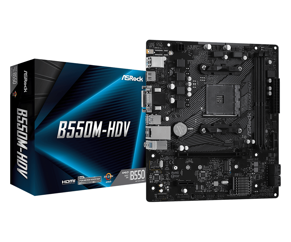 ASRock sAM4 B550M-HDV alaplap