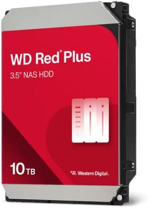 Western Digital Red Plus 10TB 7200rpm 512MB SATA3 3,5" HDD