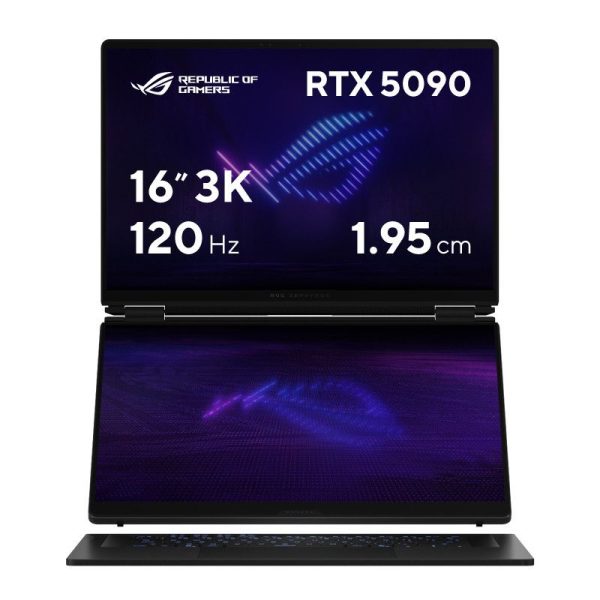 Asus GX651AX-SR015W Szürke 16.0 Intel Ultra 9 386H 64GB 2TB RTX5090 24GB Win11