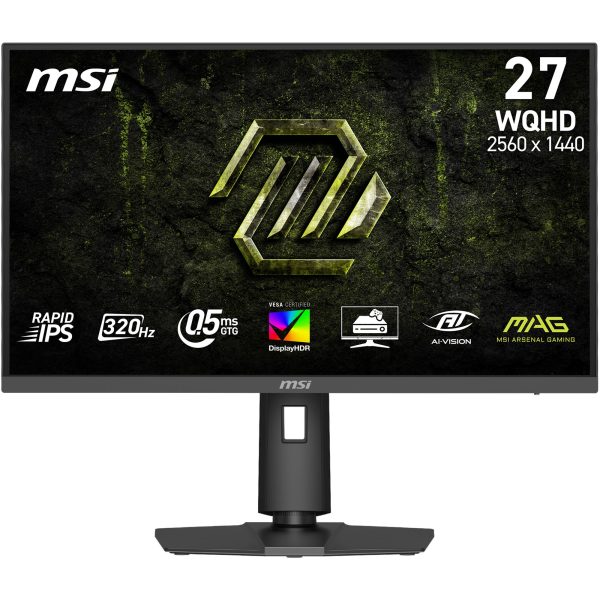 MSI MAG 274QPF X32 27" IPS LED gaming monitor fekete 320Hz G-Sync / FreeSync Premium
