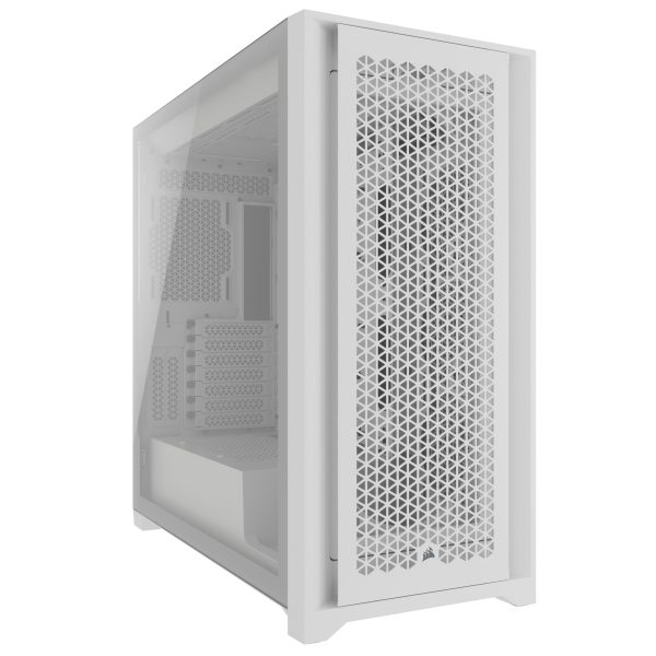 Corsair 5000D AIRFLOW CORE táp nélküli ablakos Mid Tower számítógépház fehér