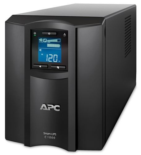 APC Smart-UPS SMC1000IC (8 IEC13) 1000VA (900 W) LCD 230V, LINE-INTERAKTÍV Smart Connect szünetmentes tápegység,torony