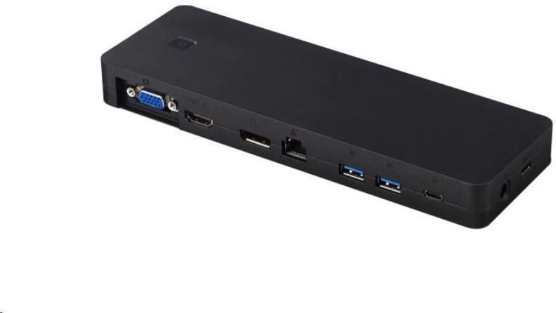 Fujitsu Lifebook E5x10/U7x10/U9310/X USB-C dokkoló fekete