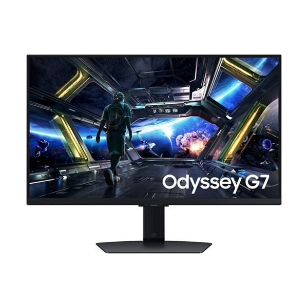 Samsung Odyssey G7 G70D 32" IPS LED smart gaming monitor fekete 144Hz FreeSync Premium