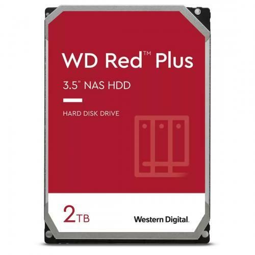WESTERN DIGITAL 3.5" HDD SATA-III 2TB 5400rpm 128MB Cache, CAVIAR Red Plus