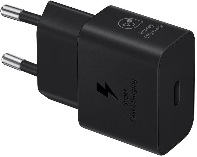 Samsung EP-T2510NBEGEU 25W USB-C hálózati töltő (kábel nélkül), fekete