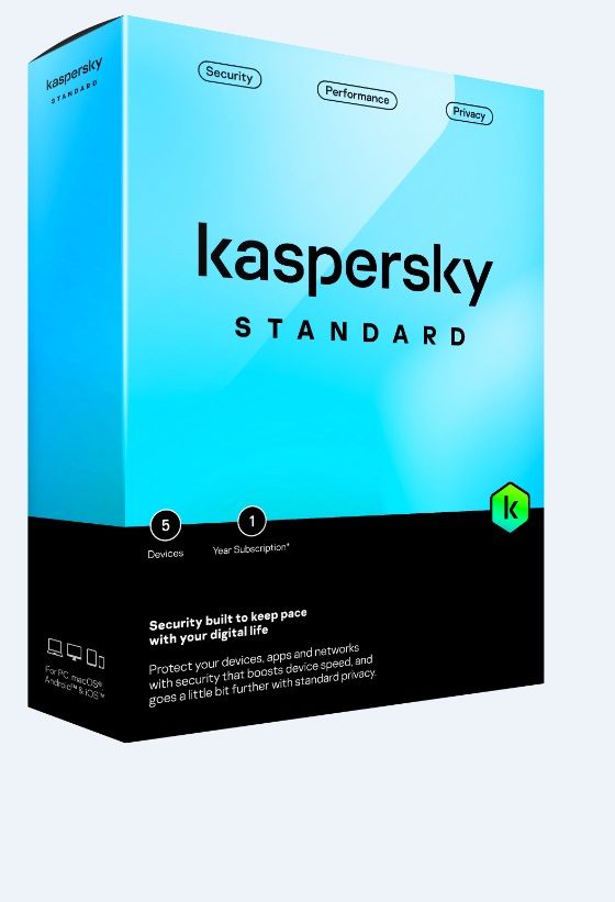 Kaspersky Standard (10 eszköz 1 év)