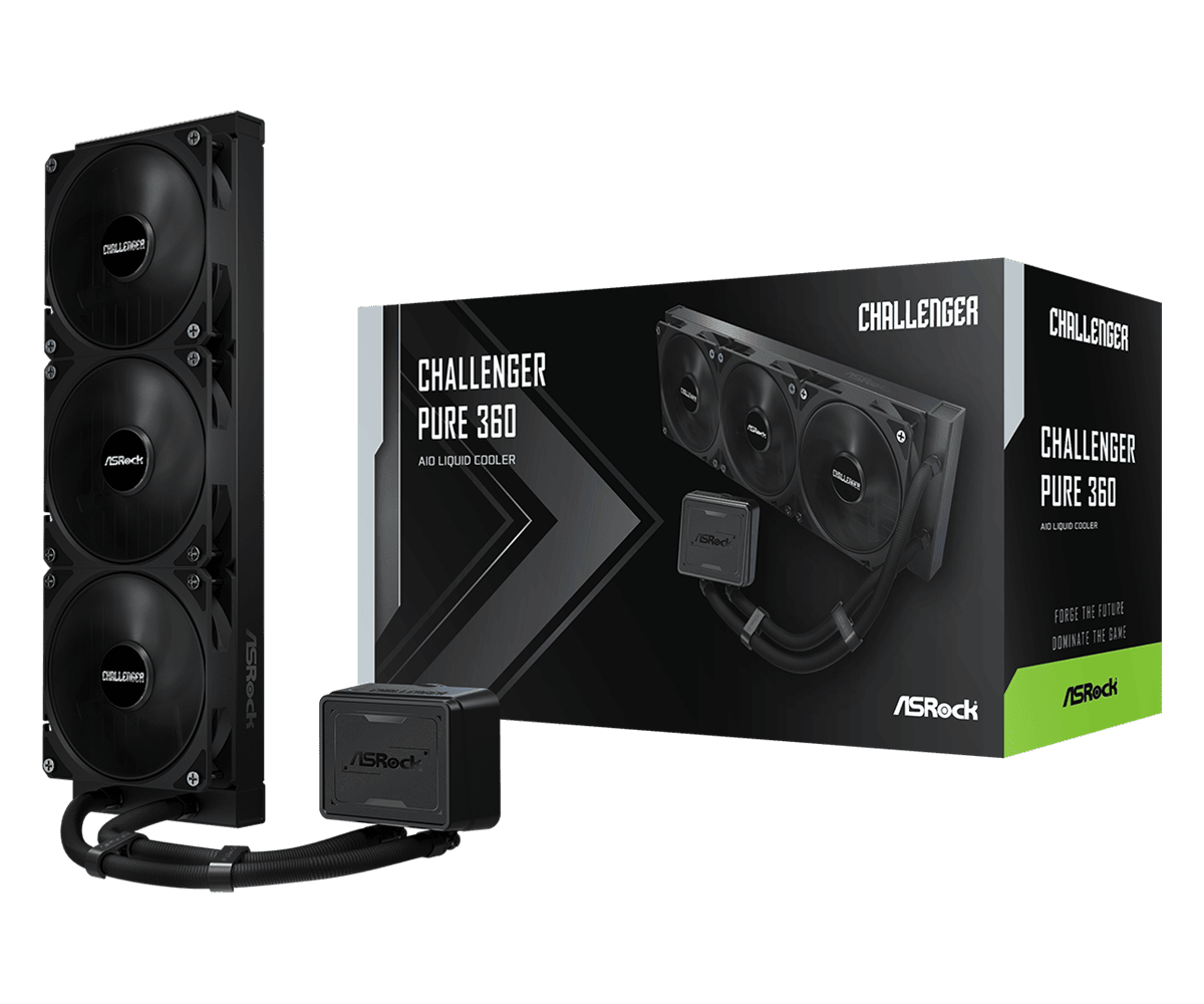 Asrock CHALLENGER PURE 360 processzor hűtő