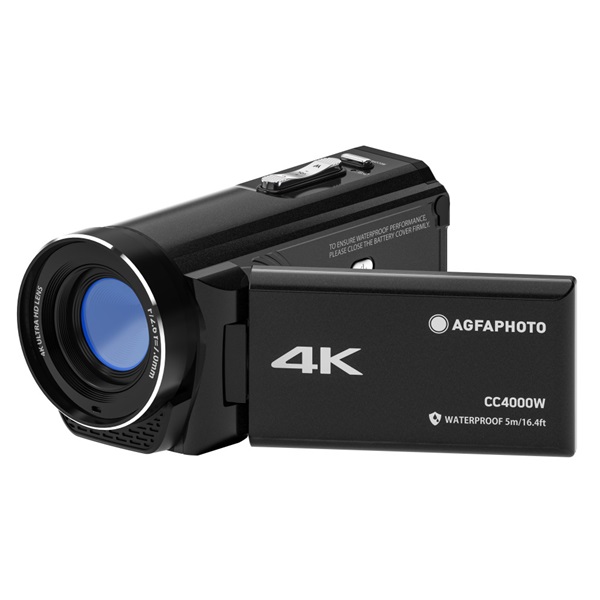 AGFAPhoto Realimove CC4000W vízálló videókamera, 4K