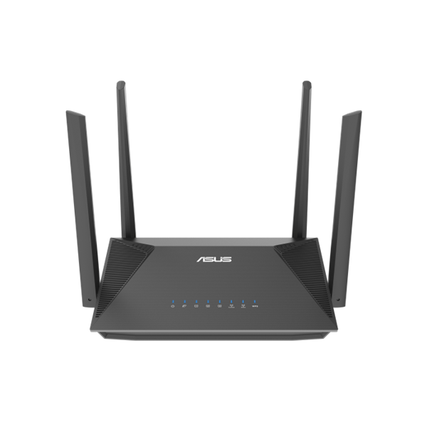 ASUS Wireless Router Dual Band AX3000 1xWAN(1000Mbps) + 3xLAN(1000Mbps), RT-AX52 PRO