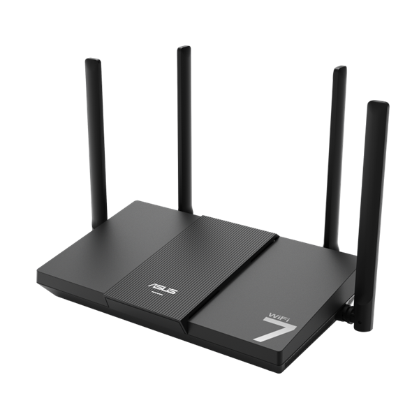 ASUS Wireless Router Dual Band BE3600 1xWAN(2.5Gbps) + 3xLAN(1000Mbps), RT-BE50