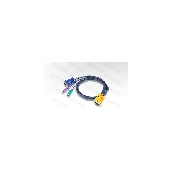 ATEN KVM Console Kábel PS/2 és VGA, 3m