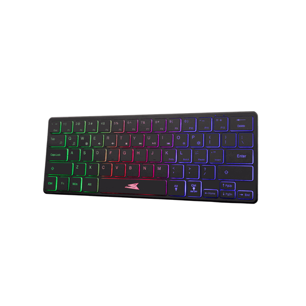 BARACUDA BGK-04141B-US SEAHORSE-B-US vezetékes gamer billentyűzet, angol, 64 gomb