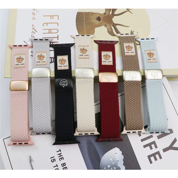 BLACKBIRD Szíj Iwatch készülékhez GOOD LUCK BEAR Rózsaszín 38/40/41/S1042 mm