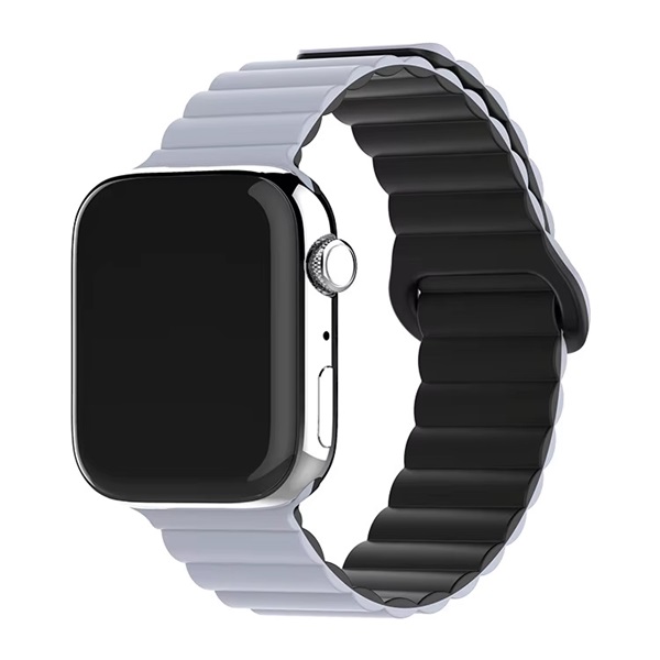 BLACKBIRD Szíj Iwatch készülékhez SPORT mágneses Kék Fekete 42/44/45/46/49 mm