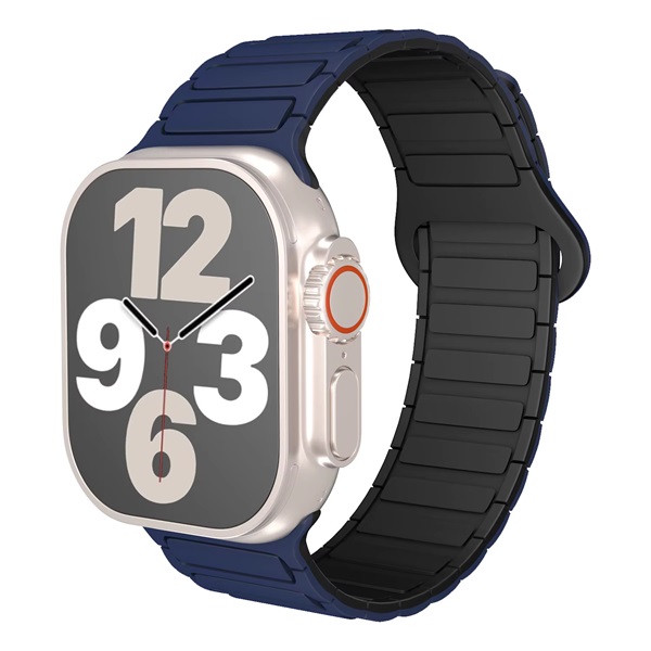 BLACKBIRD Szíj Iwatch készülékhez TACTICAL mágneses Kék Fekete 38/40/41/S1042 mm