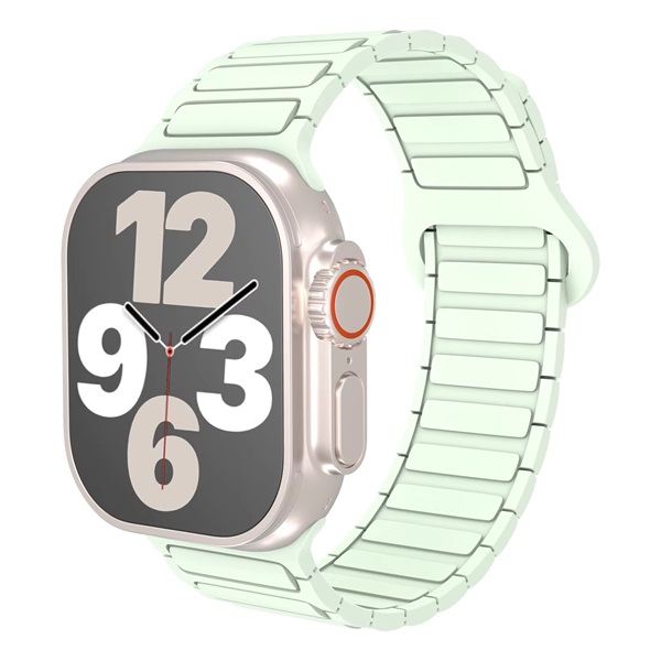BLACKBIRD Szíj Iwatch készülékhez TACTICAL mágneses Zöldalma 42/44/45/46/49 mm