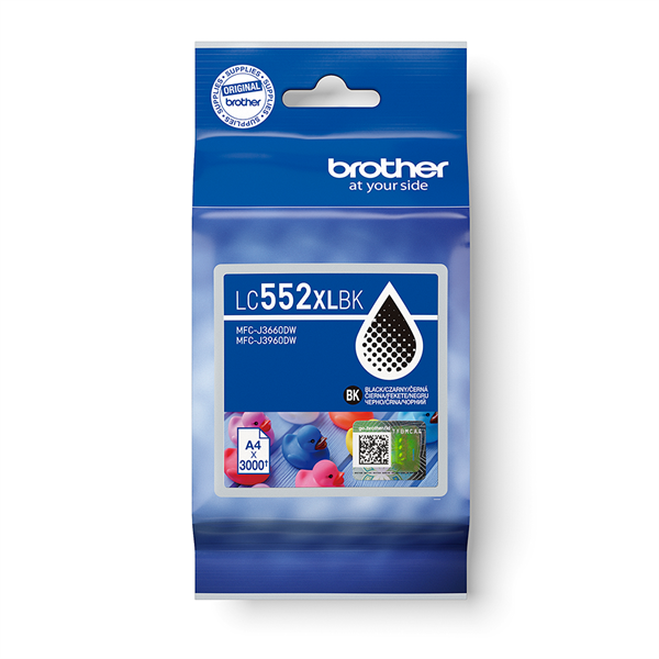 Brother LC552XLC tintapatron fekete