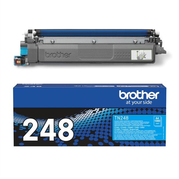 BROTHER Toner TN-248C, Highcap- 1.000 oldal (ISO/IEC 19798), Cián