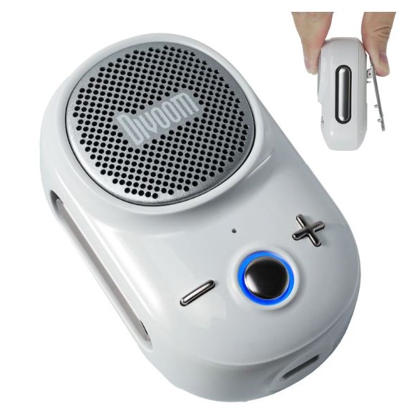 DIVOOM Hangszóró, csíptethető, Bluetooth, ITOUR-S, fehér