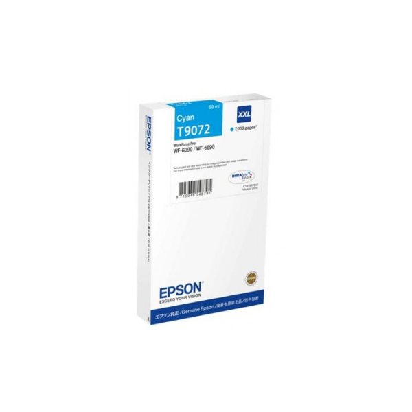 EPSON Tintapatron WF-6xxx Ink Cartridge Cyan XXL