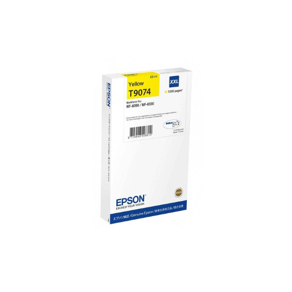 EPSON Tintapatron WF-6xxx Ink Cartridge Yellow XXL