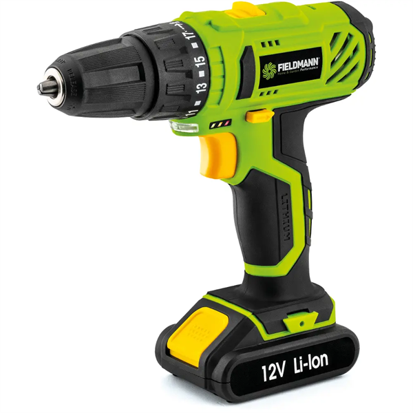 FIELDMANN FDV 10201-A Akkumulátoros fúró-csavarozó, 12V