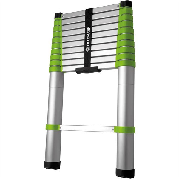 FIELDMANN FZZ 4002 Teleszkópos alumínium létra, 200x46x6 cm