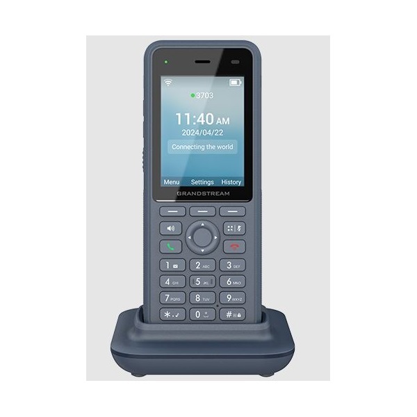 Grandstream WP836 DECT vezeték nélküli VoIP telefon szürke