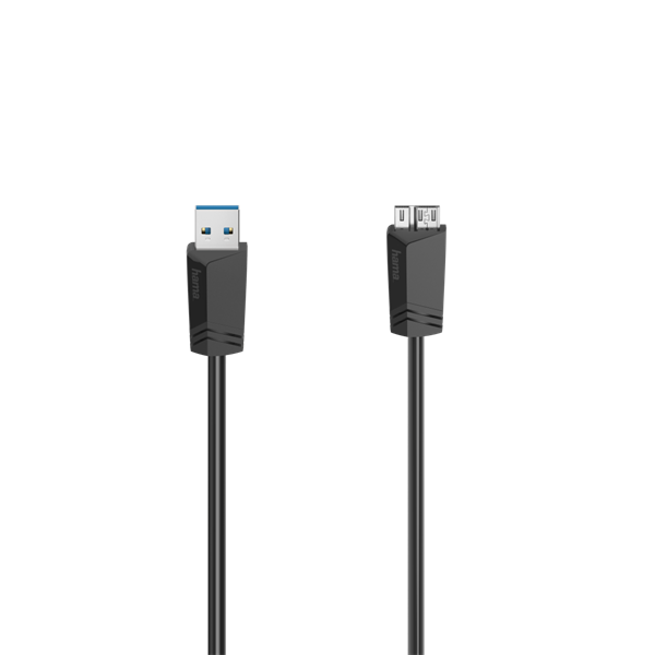 HAMA 200626, FIC USB 3.0 KÁBEL 0,75M A-MICROB