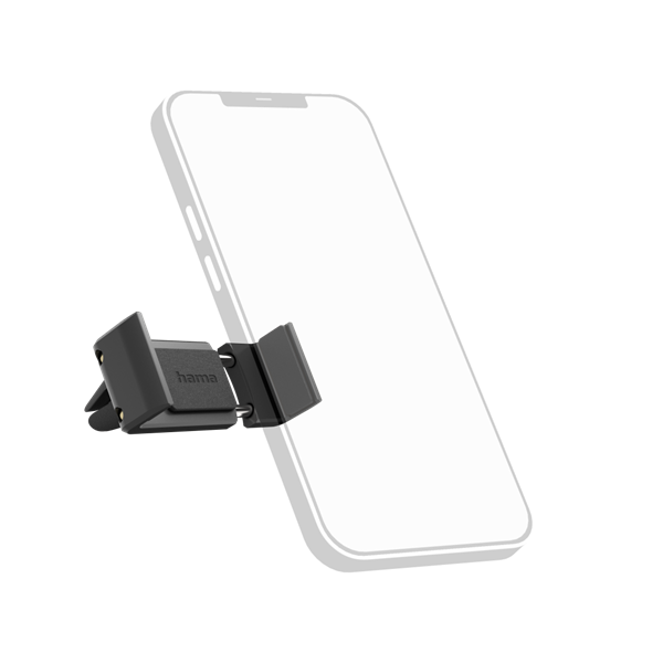 HAMA 201515, FIC E3 UNIVERZÁLIS AUTÓS  MOBILTARTÓ "FLIPPER 2.0" ALU,FEKETE
