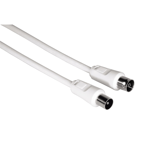 HAMA 205028, FIC ECO ANTENNAKÁBEL 75DB, FEHÉR 25DB/CSG 1,5M
