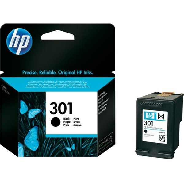 HP 301 fekete tintapatron