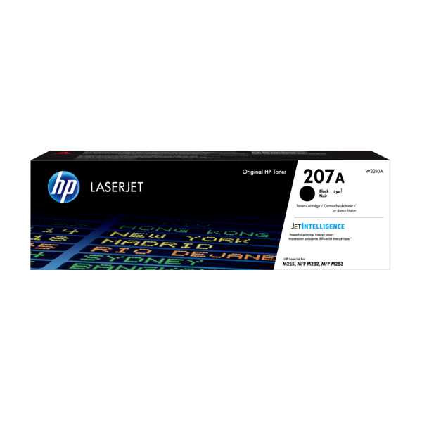 HP Toner (207A) W2210A fekete 1350/oldal M255/M282/M283