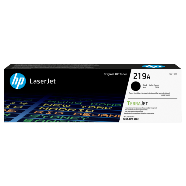 HP 219A BLACK ORIGINAL LASERJET TONER CARTRIDGE
