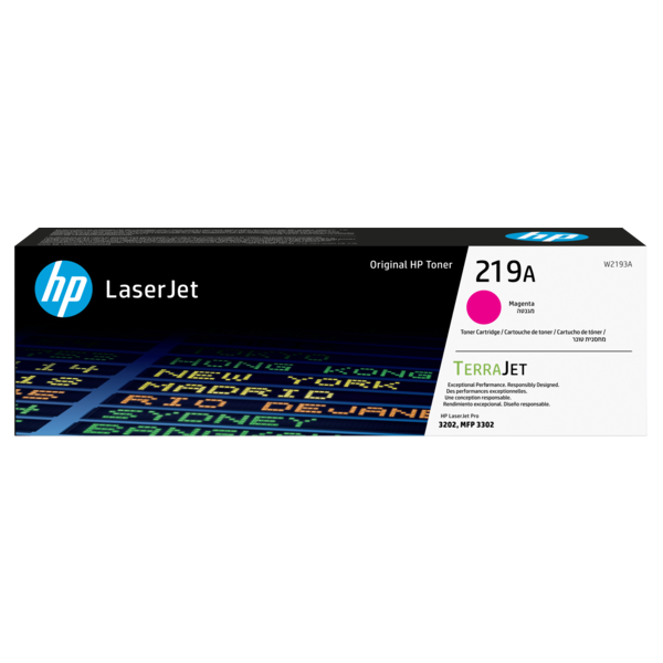 HP 219A MAGENTA ORIGINAL LASERJET TONER CARTRIDG