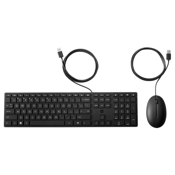 HP 320MK Combo USB cseppálló magyar membrán billentyűzet + egér fekete