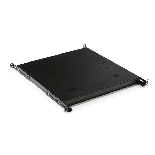 KELINE Perforált polc 1U 650mm mély 19", teherbírás: 80kg