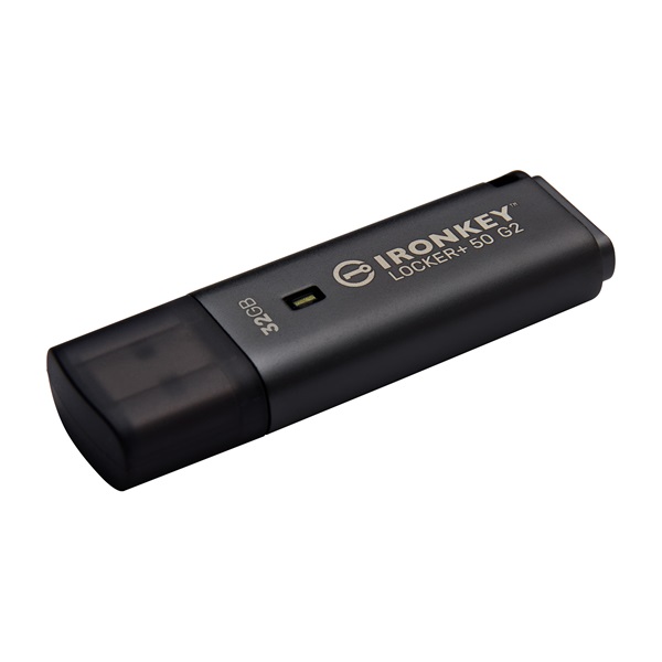 Kingston 32GB IronKey Locker+ 50 G2  XTS-AES Encrypted, USB 3.2 Gen1 pendrive
