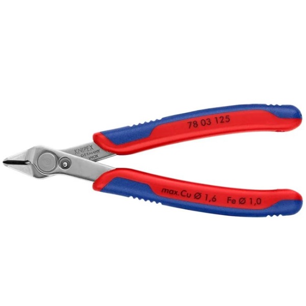 KNIPEX Oldalcsípő fogó Super Knips®Electronic, 125 mm, 78 31 125