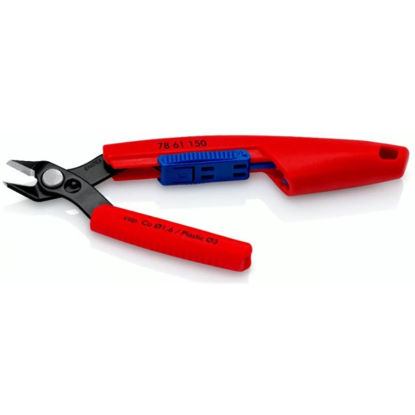 KNIPEX Slim Knip Finomvágó fogó, műanyag köpennyel