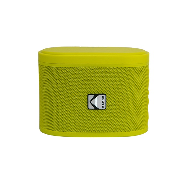 KODAK Soundbrix hordozható hangfal, összekapcsolható, moduláris, sárga