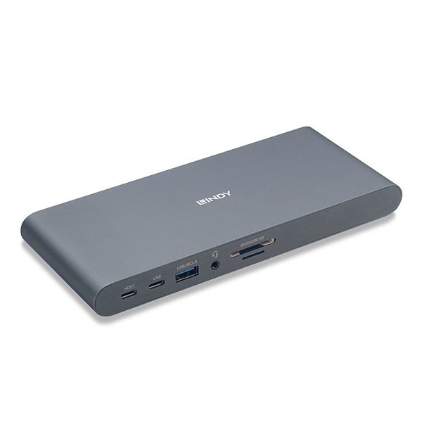 LINDY DST-Pro 5K XT, USB-C Laptop dokkoló állomás