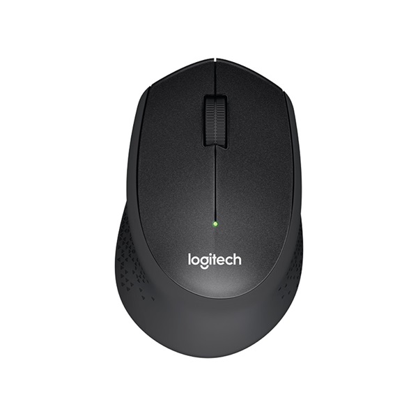 LOGITECH Egér - M330 Silent Plus Vezeték Nélküli Optikai, Fekete