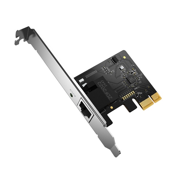 Mercusys MA210E 1Gb/s PCIe x1 RJ45 hálózati adapter low profile