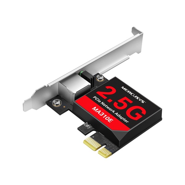 Mercusys MA310E 2,5Gb/s PCIe x1 RJ45 hálózati adapter low profile