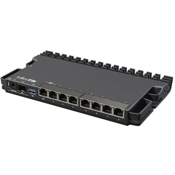 MIKROTIK Vezetékes Router 7x1000Mbps + 1x2500Mbps + 1xSFP+, Beltéri, RB5009UG+S+IN