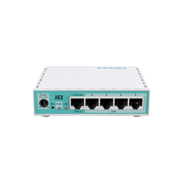 MIKROTIK Vezetékes Router hEX refresh 5x1000Mbps, Beltéri, E50UG