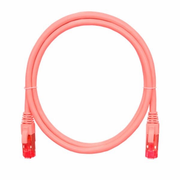 NIKOMAX Patch kábel S/FTP CAT6a LSOH, Essential Series,  1m, lila