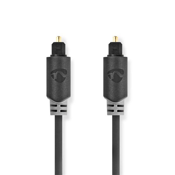 Nedis CABW25000AT50 optikai audió kábel, TosLink dugó, hossz: 5 m